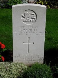 Klagenfurt War Cemetery - Walmsley, A